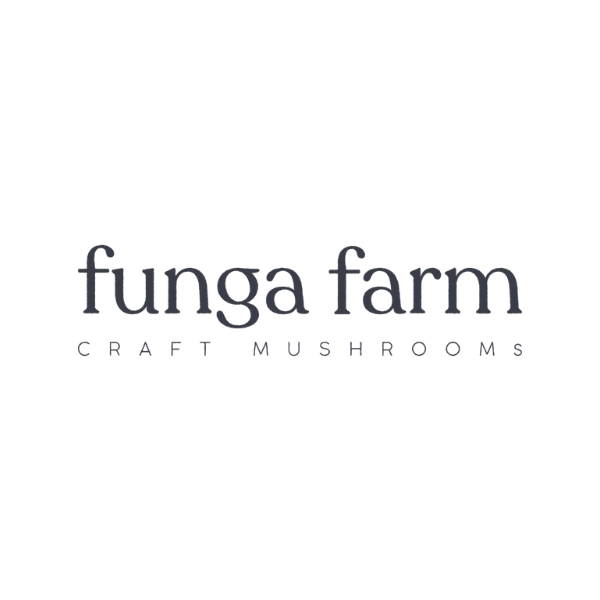 funga farm logo med tekst craft mushrooms